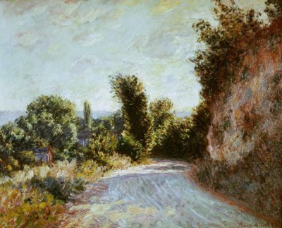 Road near Giverny by Claude Monet