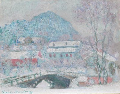 Sandvika, Norway, 1895 by Claude Monet