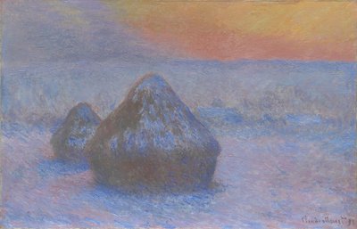 Stacks of Wheat by Claude Monet