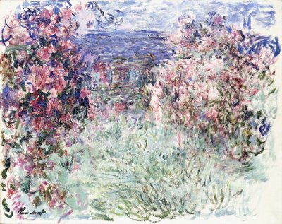 The House among the Roses by Claude Monet