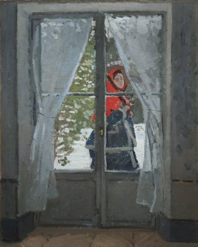 The Red Kerchief by Claude Monet