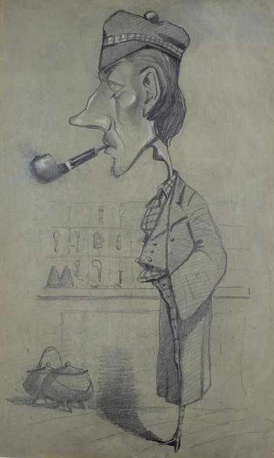 The Scotsman with a Pipe by Claude Monet