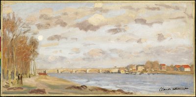 The Seine at Argenteuil by Claude Monet