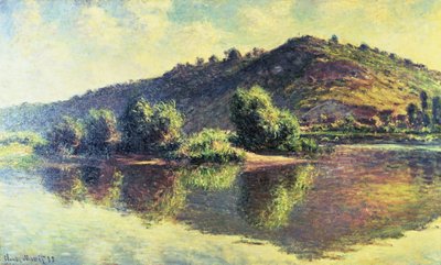 The Seine at Port-Villez by Claude Monet