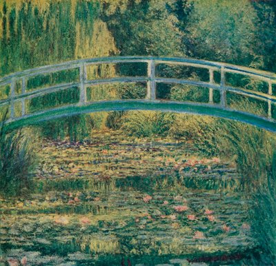 The Water-Lily Pond by Claude Monet