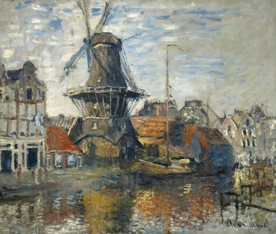The Windmill, Amsterdam by Claude Monet