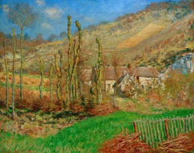 Val de Falaise in Winter by Claude Monet