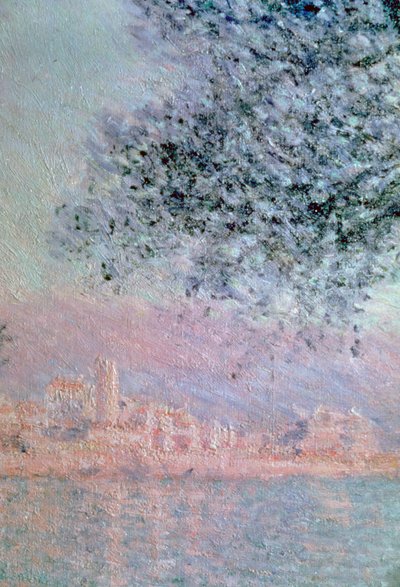 View of Antibes (detail) by Claude Monet