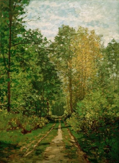 Forest Path by Claude Monet