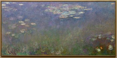 Water Lilies Agapanthus by Claude Monet