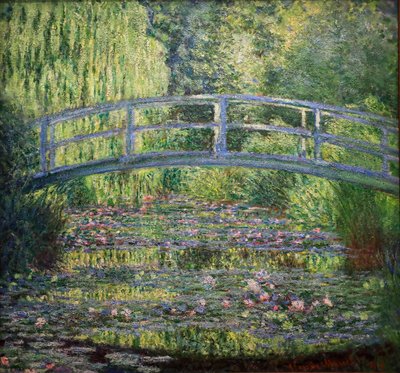 Water Lily Pond, Green Harmony by Claude Monet