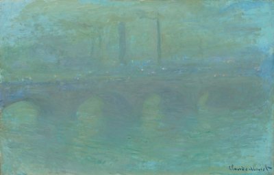 Waterloo Bridge, London, at Dusk by Claude Monet