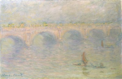 Waterloo Bridge, Sunlight Effect, 1899-1901 by Claude Monet