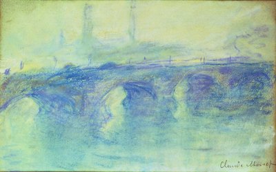 Waterloo Bridge by Claude Monet