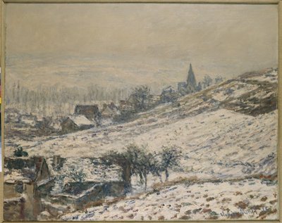 Winter in Giverny by Claude Monet