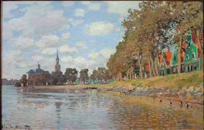 Zaandam by Claude Monet
