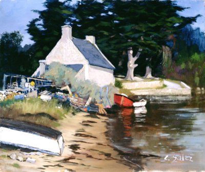 The House of Adele, Morbihan by Claude Salez