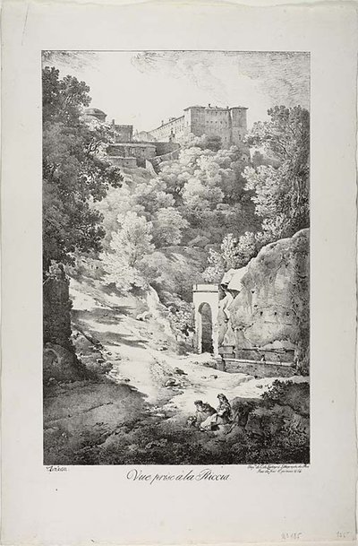 View from La Riccia by Claude Thienon