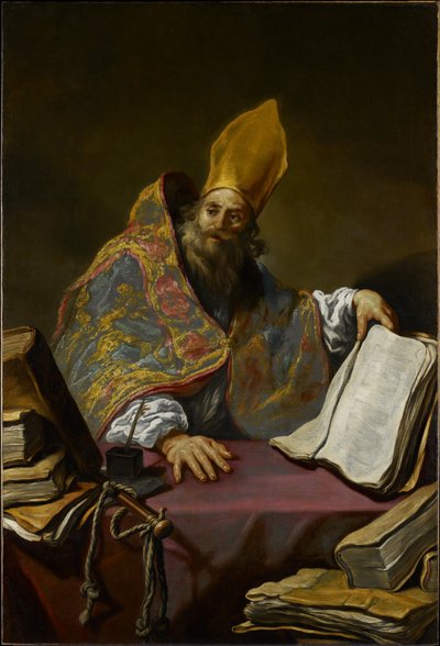 St. Ambrose, c.1623-25 by Claude Vignon