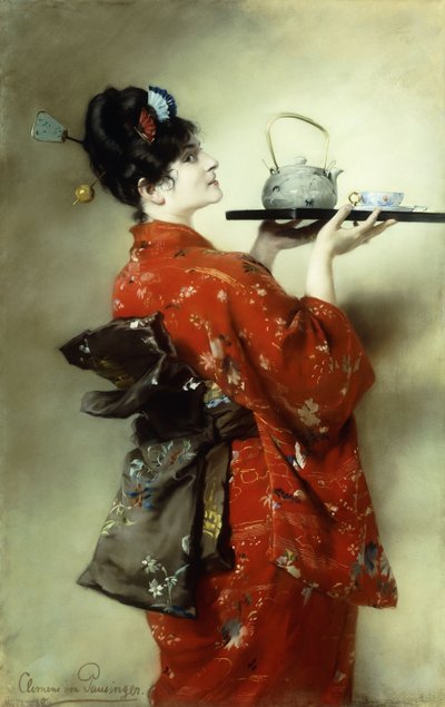 The Japanese Lady by Clemens von Pausinger