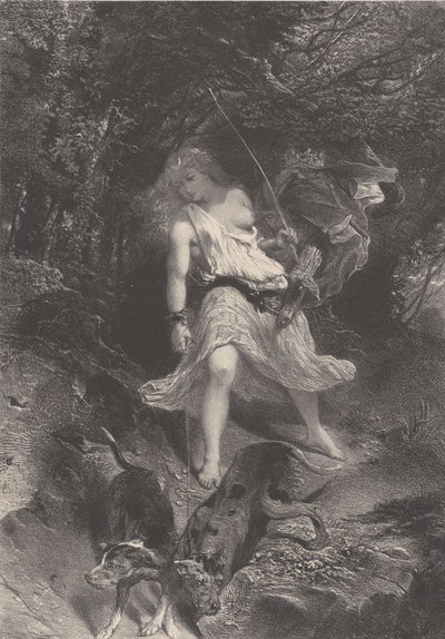 Diane by Célestin Nanteuil