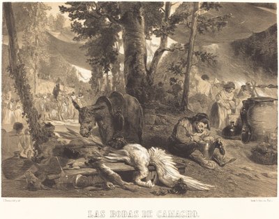 The Wedding of Camacho by Célestin Nanteuil