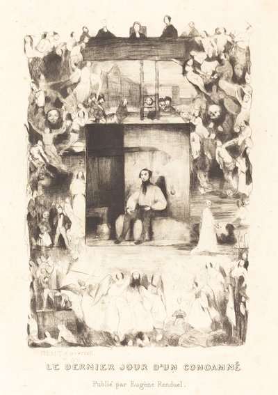 The Last Day of a Condemned Man by Célestin Nanteuil