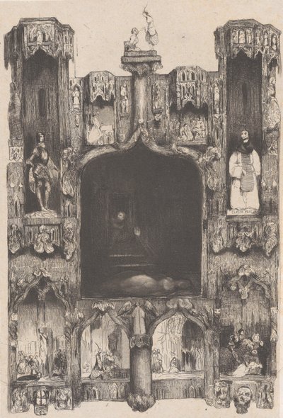 Notre-Dame de Paris, 1832 by Célestin Nanteuil