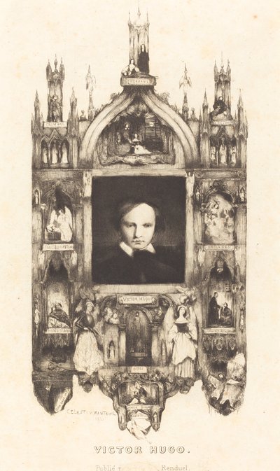 Victor Hugo by Célestin Nanteuil