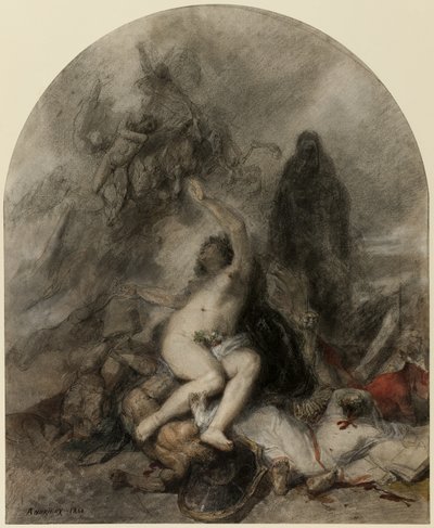 Allegory of War by Clément Auguste Andrieux