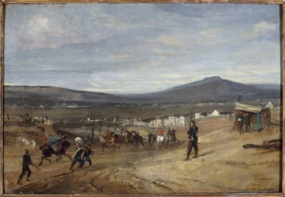 Vaugirard during the siege of Paris by Clément Auguste Andrieux