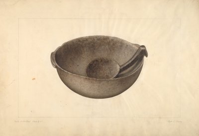 Maple Butter Bowl by Clyde L. Cheney