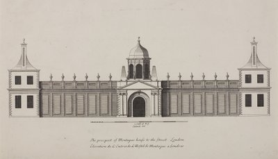 British Museum, Holborn, c.1750 by Colen Campbell