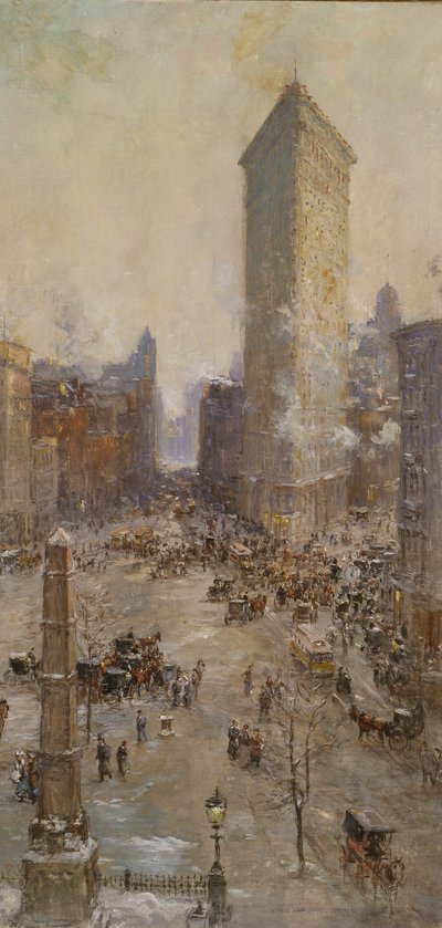 Flat Iron Building by Colin Campbell Cooper