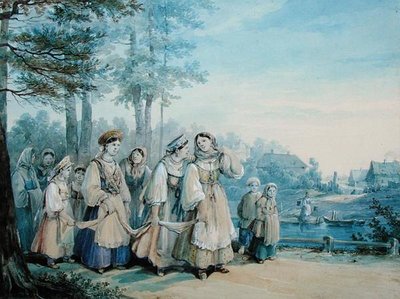 Russian Peasants by Colmann