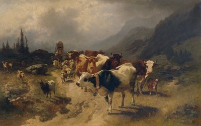 Cattle Drive by Conrad Bühlmayer