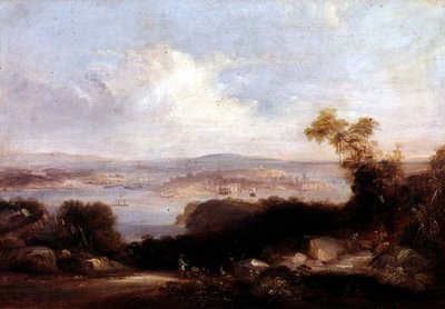 Extensive View of Sydney Harbour by Conrad Martens