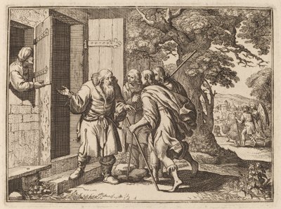 Lodging of the Travelers by Conrad Meyer