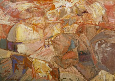 Harvest Landscape in Devonshire by Constant Permeke