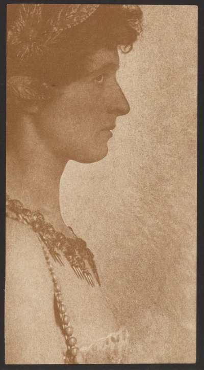 Side Profile of Woman by Constant Puyo