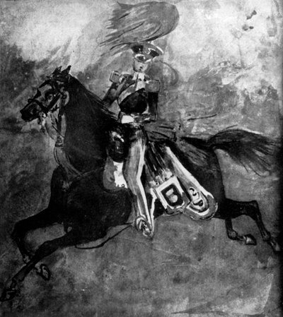An English Officer by Constantin Guys