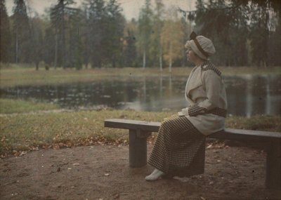 Olga Victorovna Dmitrieff by Constantin Mitrofanovitsh Flórinsky