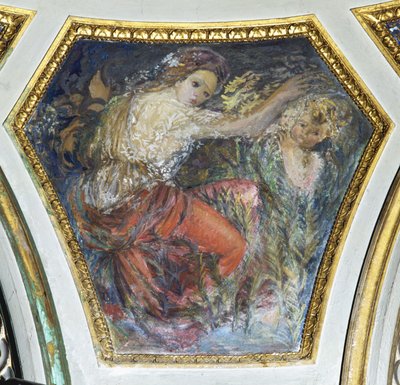 Cardinal Virtues (detail) by Constantino Brumidi
