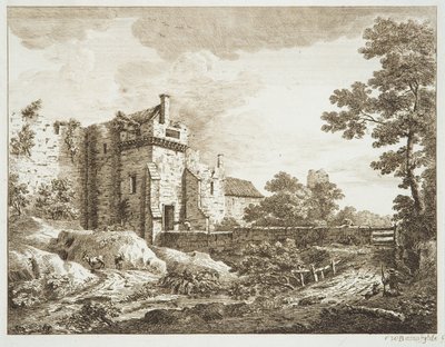 The Old Gate at Southampton by Copplestone Warre Bamfylde