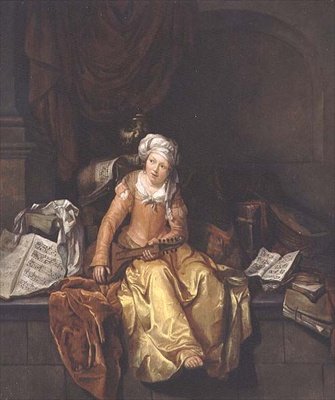 The musician by Cornelis Pietersz Bega