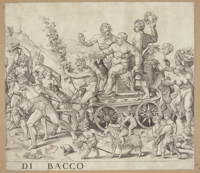 The Triumph of Bacchus by Cornelis Bos