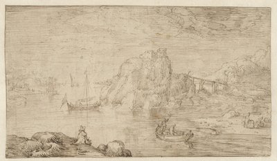 River View by Cornelis Claesz van Wieringen (attributed to)