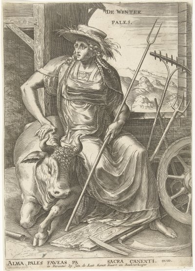 Pales by Cornelis Cort