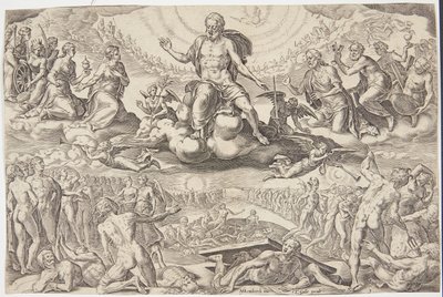 The Last Judgement by Cornelis Cort