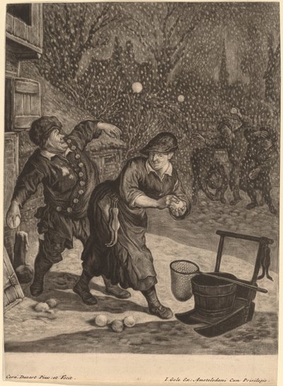 March by Cornelis Dusart